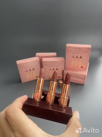 Набор губных помад Charlotte Tilbury 3 шт