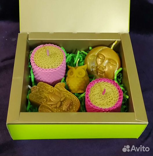 Свечи из натурального воска