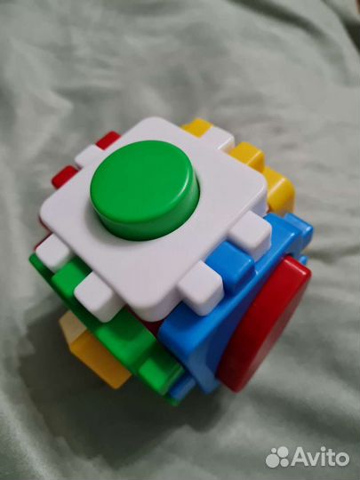 Кубик сортер логический (развивающие игрушки)