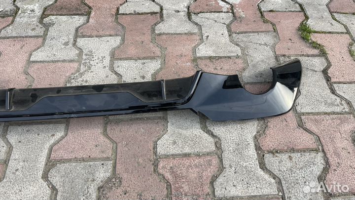 Диффузор на задний бампер bmw 3 g20