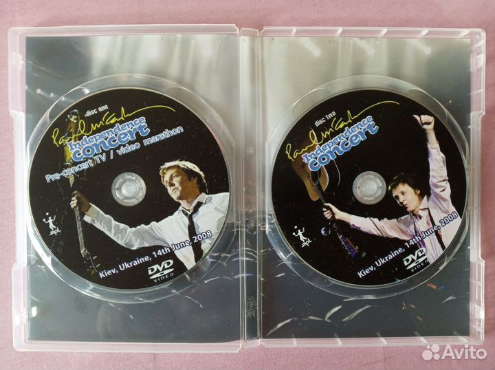 2DVD Пол Маккартни/Paul McCartney Концерт в Киеве