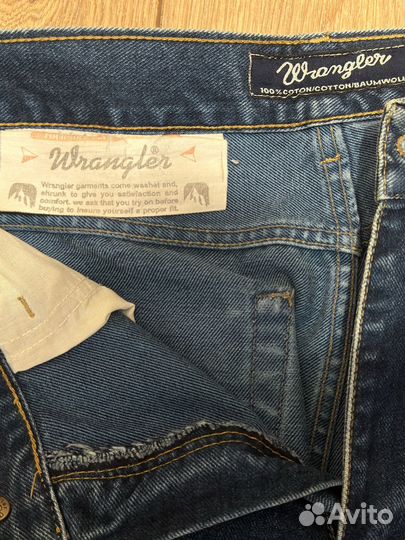 Wrangler джинсы, рубашка