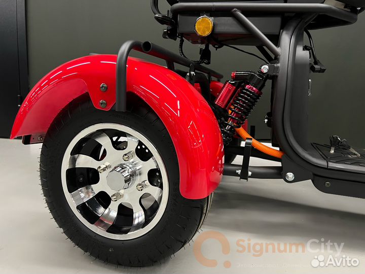 Электроскутер White Siberia Pro Trike 3000W