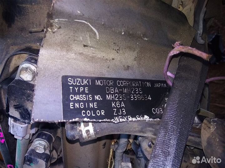 АКПП Suzuki Wagon R MH23S K6A