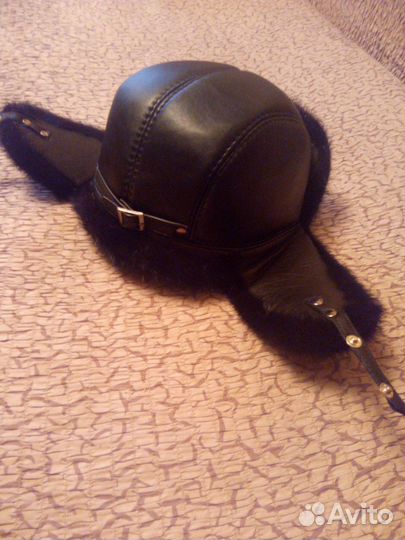 Норковая шапка мужская