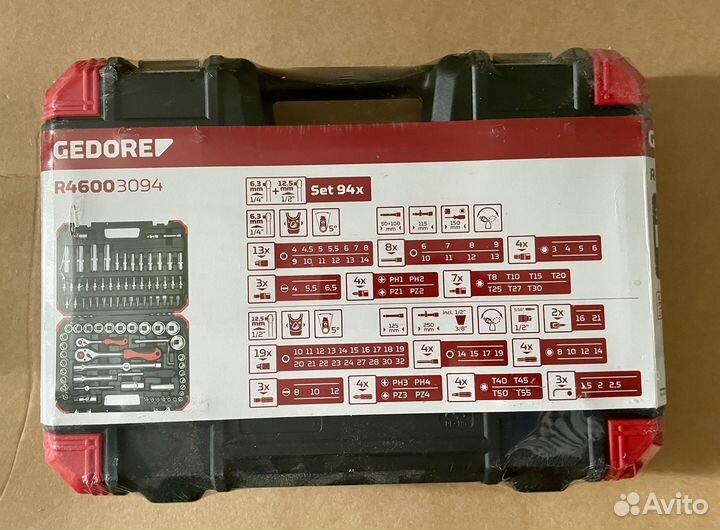 Gedore RED R46003094 Набор торцевых головок