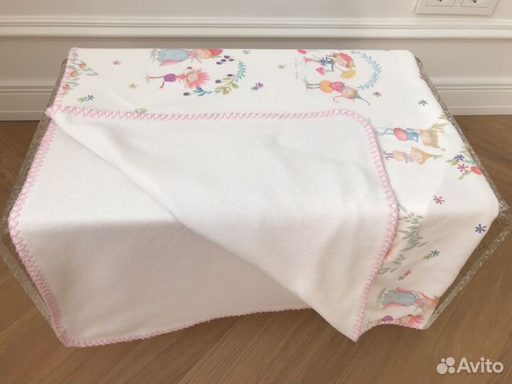 Детский плед, пеленки муслиновые