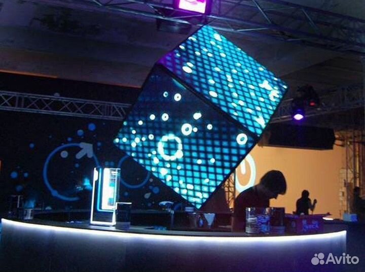 Светодиодный видеокуб. Светодиодный экран