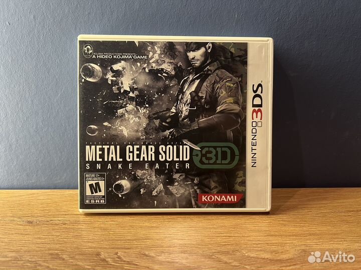 Metal Gear Solid Snake Eater 3ds