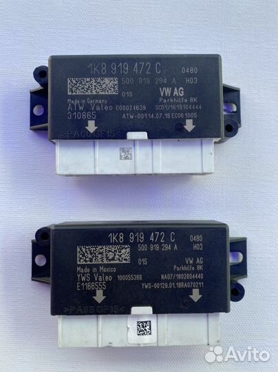 Блок парктроника 1K8919472C VAG