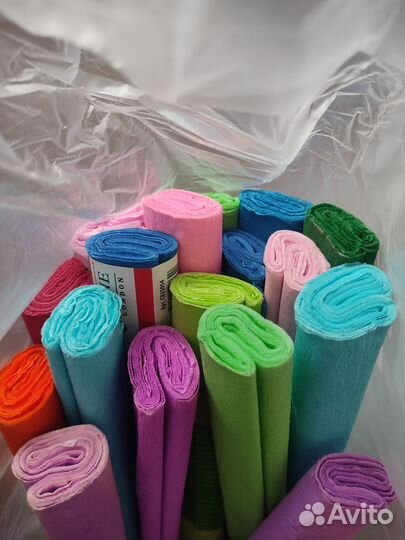 Крепированная бумага brauberg