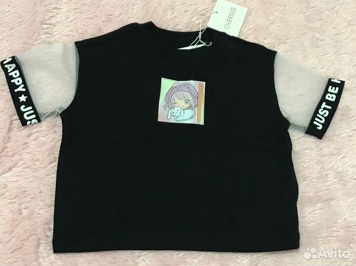 Футболки для девочки 80