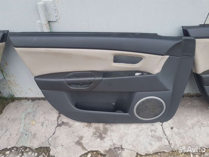 Карты дверные mazda 3 bk седан