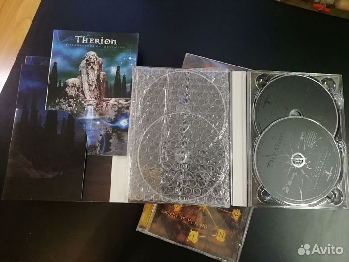 Аудио CD и DVD диски Therion. Лицензионные