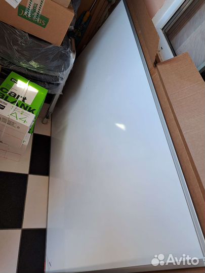 Доска магнитно-маркерная 100х150 есть недочет