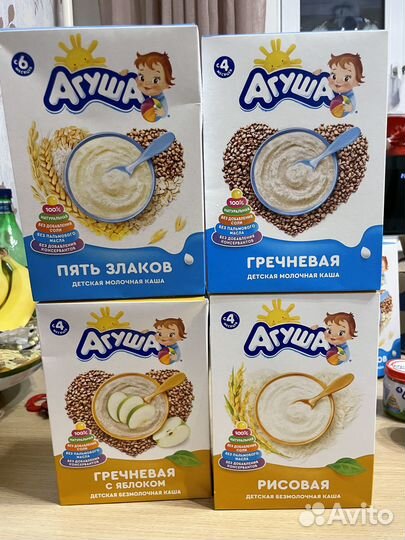 Детская каша агуша