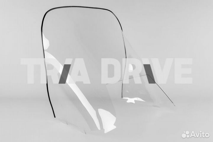 Стекло ветровое для снегохода BRP Lynx(48см,2мм)