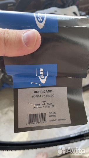 Покрышки Schwalbe Hurricane 27,5x2.0