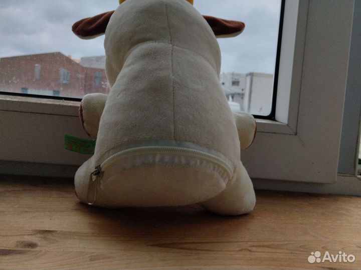 Игрушка Корова с кармашком