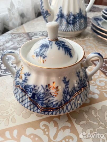 Сервиз Нежность лфз новый на 3 персоны