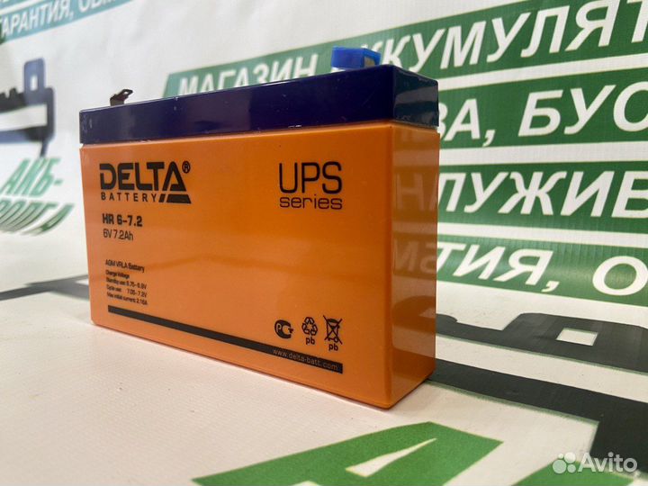 Аккумулятор Delta HR 6-7.2