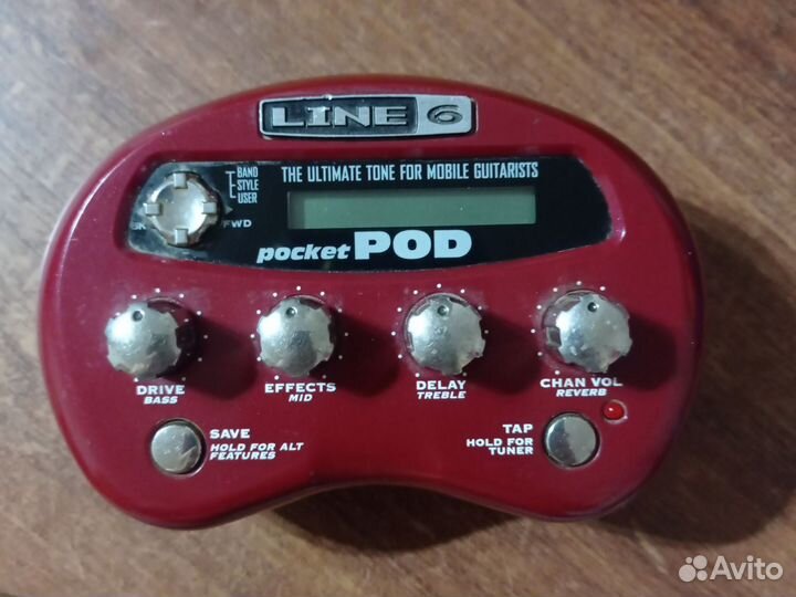 Гитарный процессор line 6 pocket pod