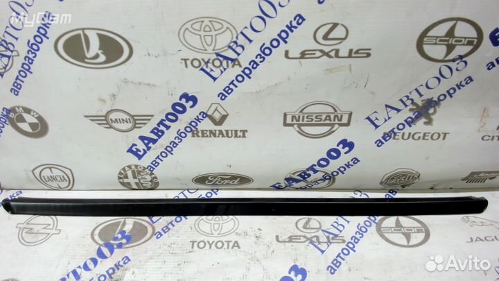 Накладка стекла переднего правого Renault Sandero