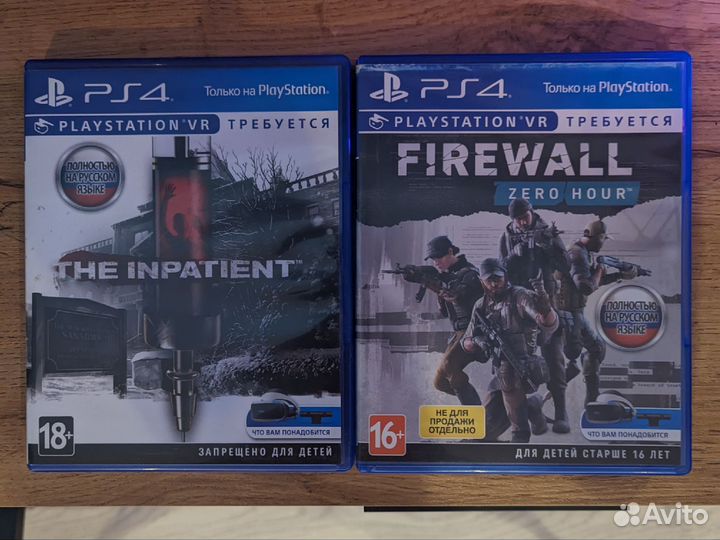 Игры на ps4 vr