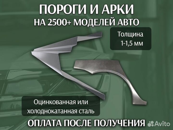 Ремонтные арки Geely MK