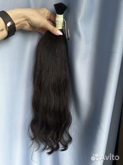 Волосы для наращивания черные
