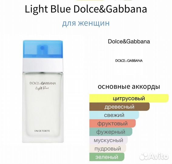 Light Blue Dolce&Gabbana 100 мл новые