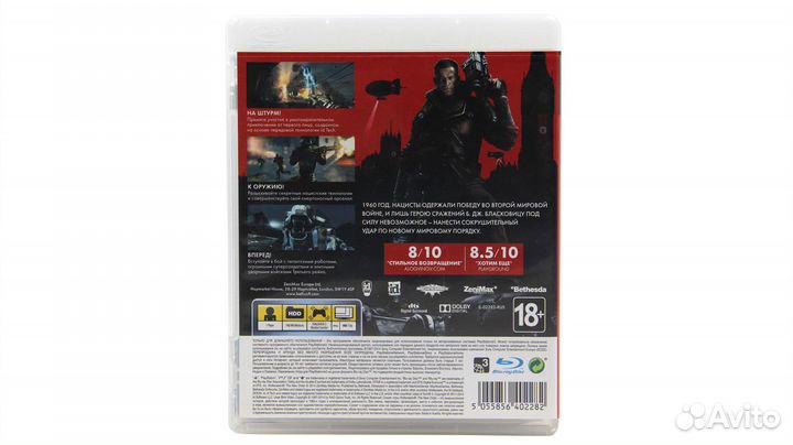 Wolfenstein The New Order для PS3