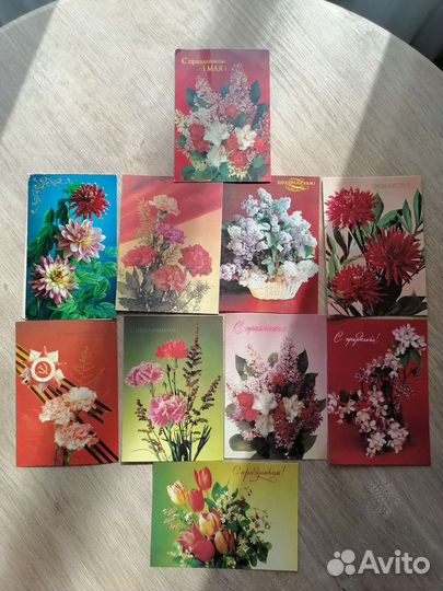 Открытки и наборы открыток СССР