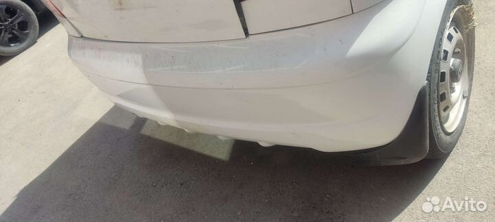 Бампер задний матиз