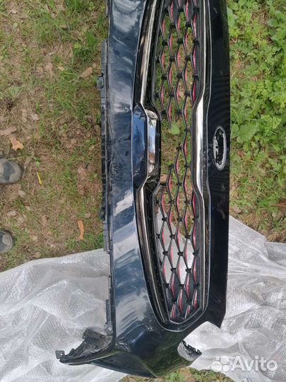 Бампер передний kia cerato 4 gt line