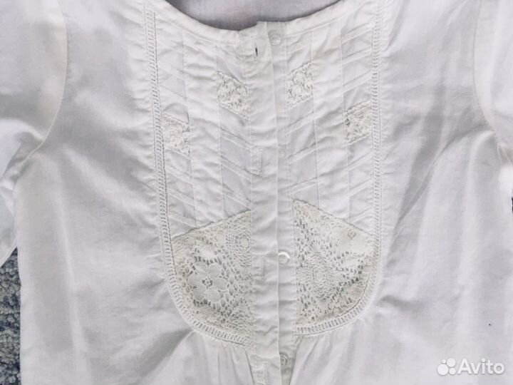 Рубашки на девочку рост 104-110