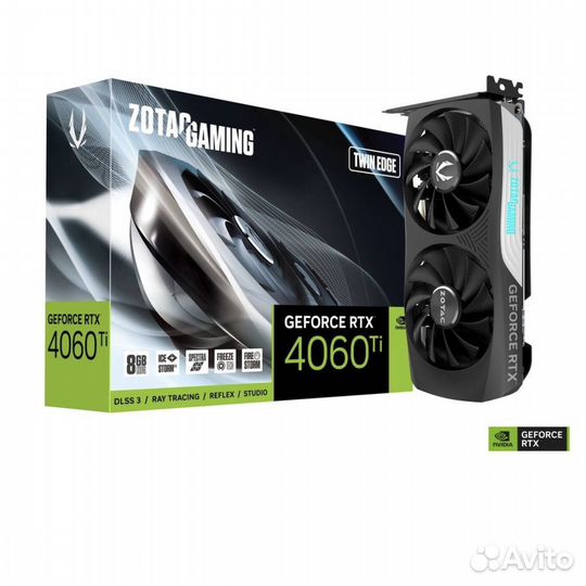 Видеокарта zotac GeForce RTX 4060 TI 8 гб