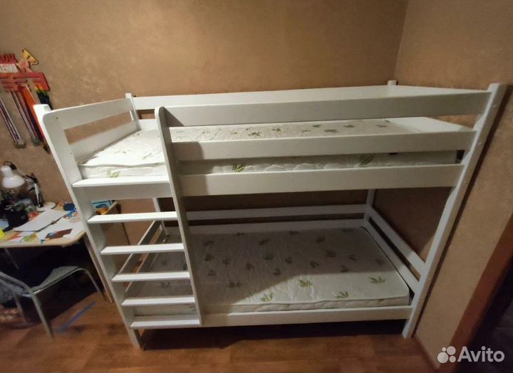 Детская двухъярусная кровать 160 80