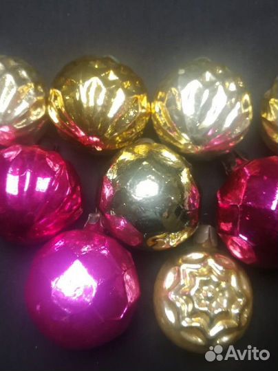 Елочные игрушки СССР одним лотом