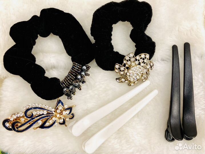 Заколки резинки зажимы для волос