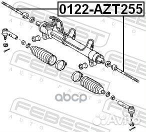 Тяга рулевая перед прав/лев CR0869;0122-AZT