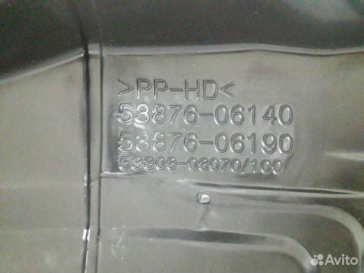 Подкрылок (Локер) RH+LH на Toyota Camry V50-V55