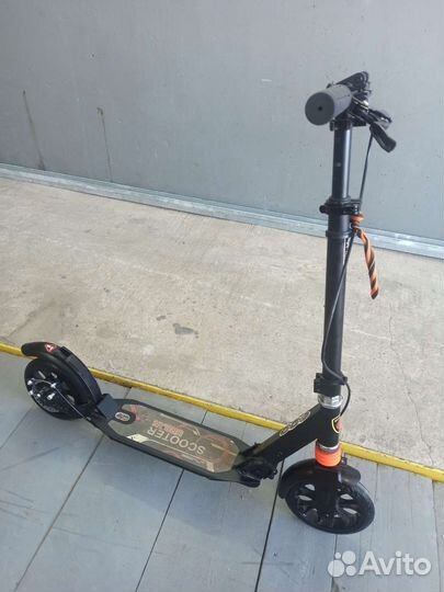 Самокат urban scooter 200мм диск/тормоз