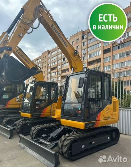 Мини-экскаватор LiuGong CLG908E, 2023