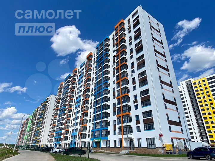 1-к. квартира, 33,6 м², 4/16 эт.