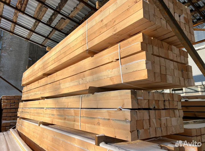 Брус обрезной 150х150х6000мм с доставкой