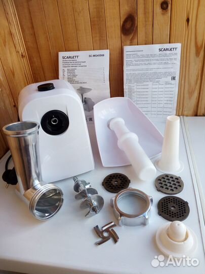 Мясорубка Scarlett на запчасти