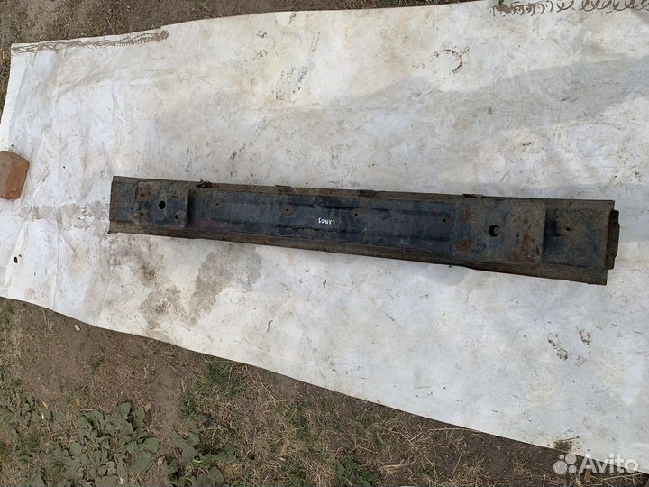 Усилитель заднего бампера chevrolet lanos