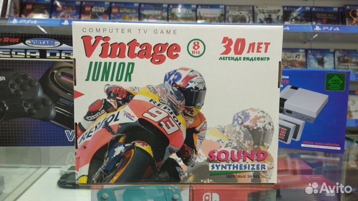 Ретро консоль Dendy Vintage Junior 8bit + 500 игр