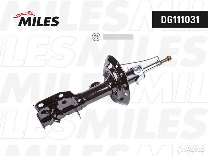 Miles DG111031 Амортизатор honda jazz/FIT 14- пер.лев.газ